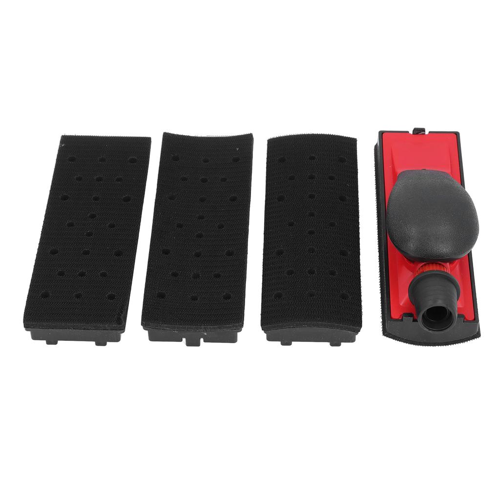 Sanding Block Hand Sander Adjustable Air Intake Dust Extraction Sanding Grinding Block for Automotive Polishing