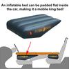 Car Travel Inflatable Mattress Portable Inflatable Back Seat Gap Mat Car Self-Driving Camping Inflatable Mattress Accessories