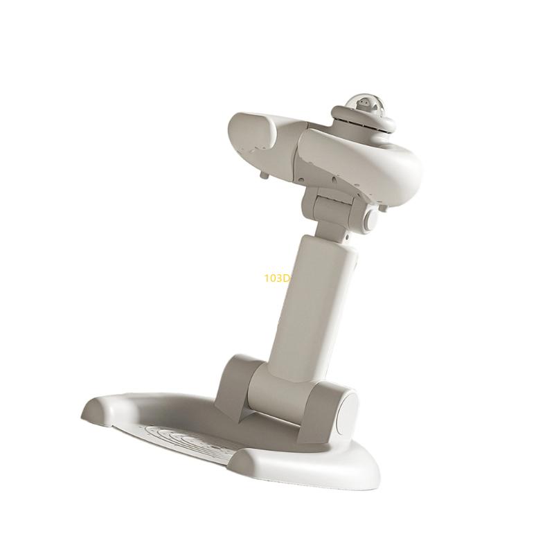 Foldable Baby Standing Bath Support Nonslip Height Adjustable Shower Rack For Toddler Safe & Motor Skill Training