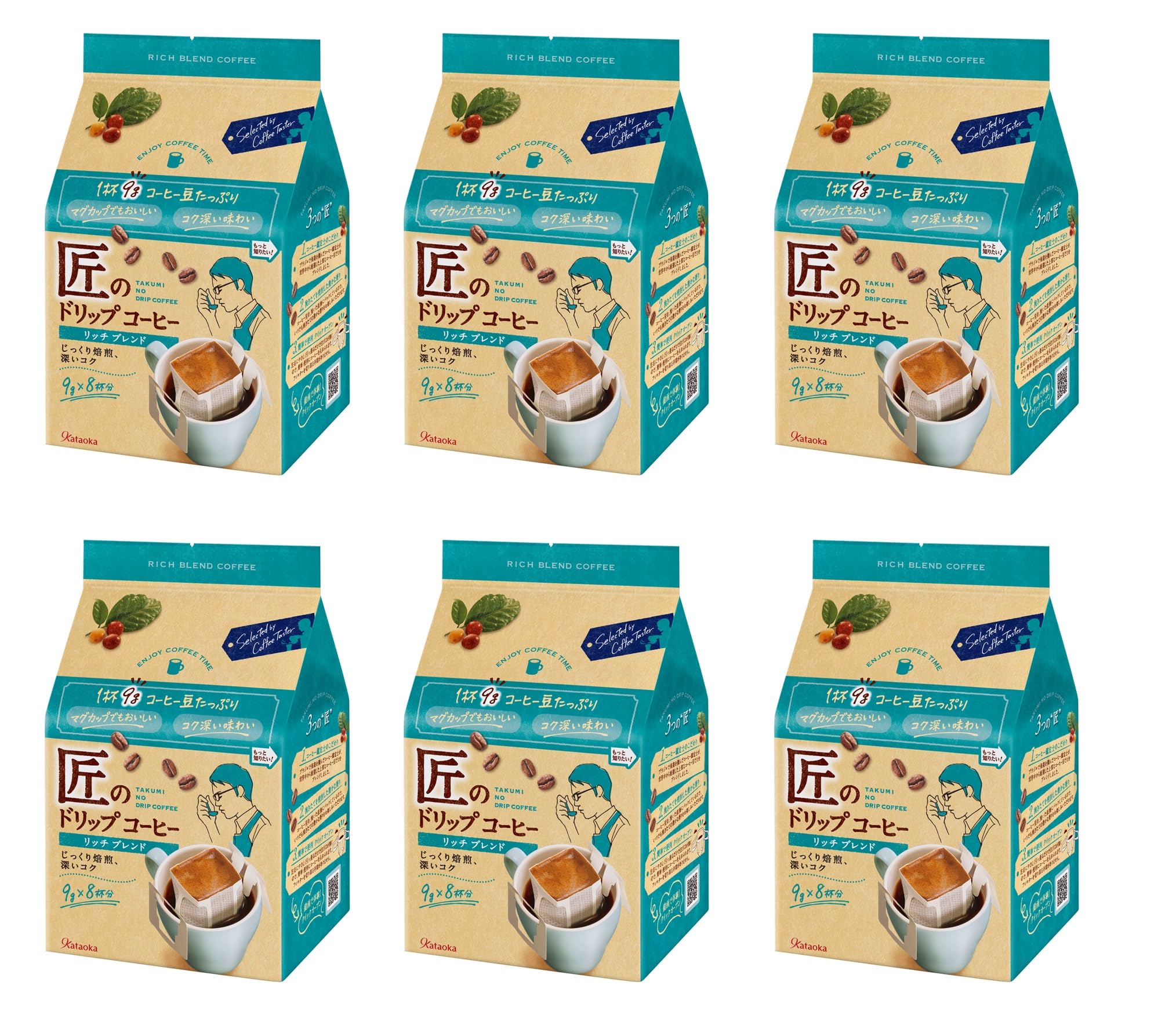 

Takumi Drip Coffee Rich Blend 48 шт. (Оптовая закупка)