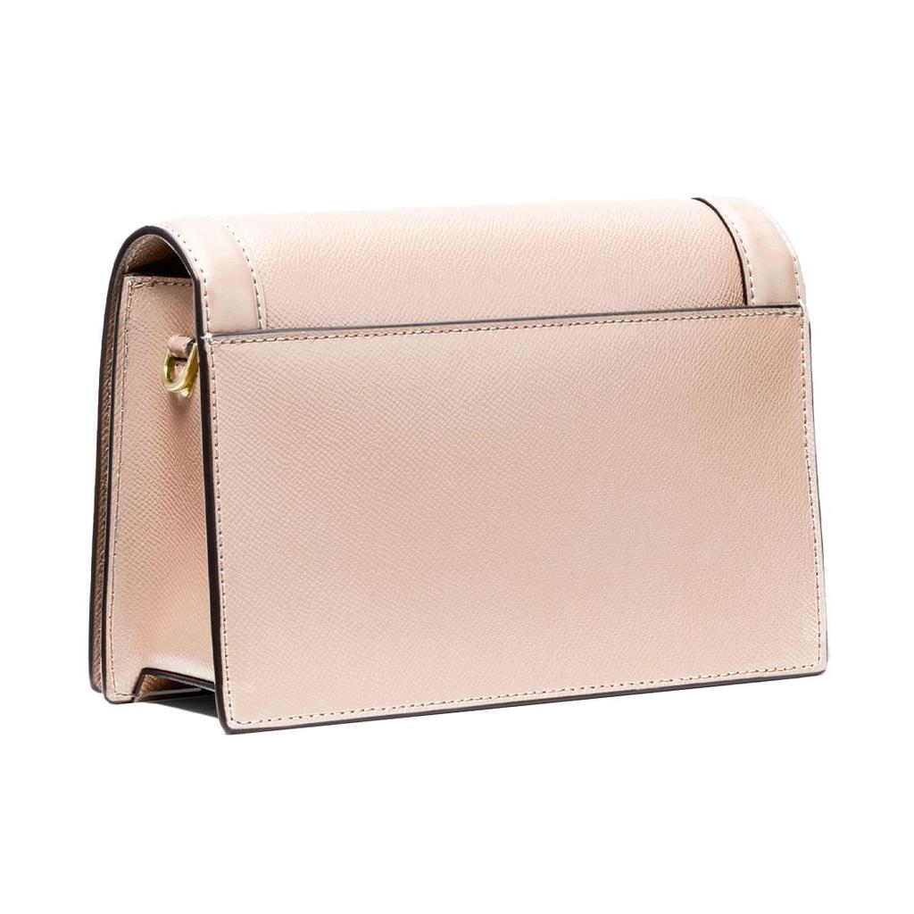 Michael Kors MK Jet Set Letter Logo Flap Solid Color Chain Leather Shoulder Crossbody Bag Large Women Bags Soft-Pink 32F9GJ6C9L187