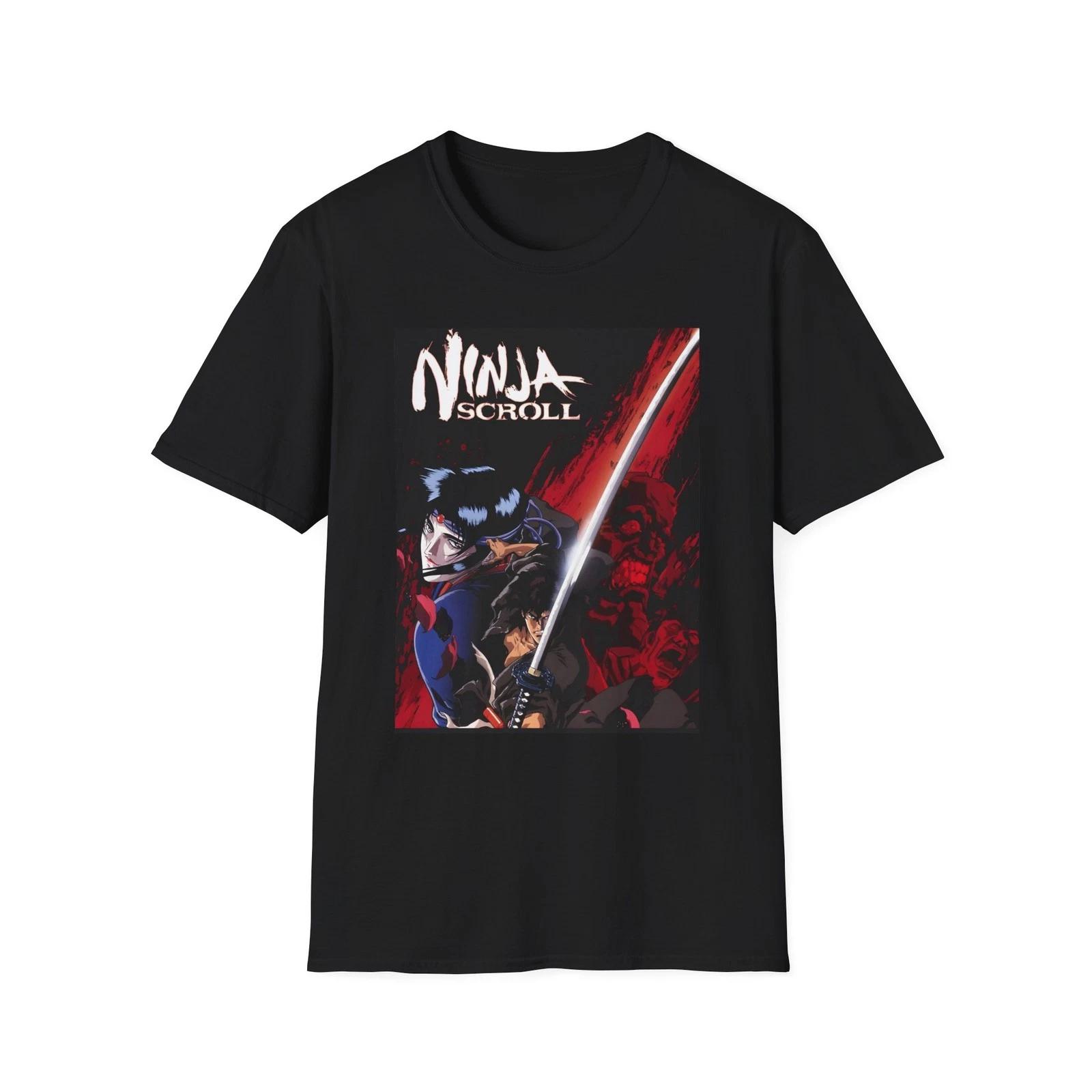 Ninja Scroll Anime T-Shirt L