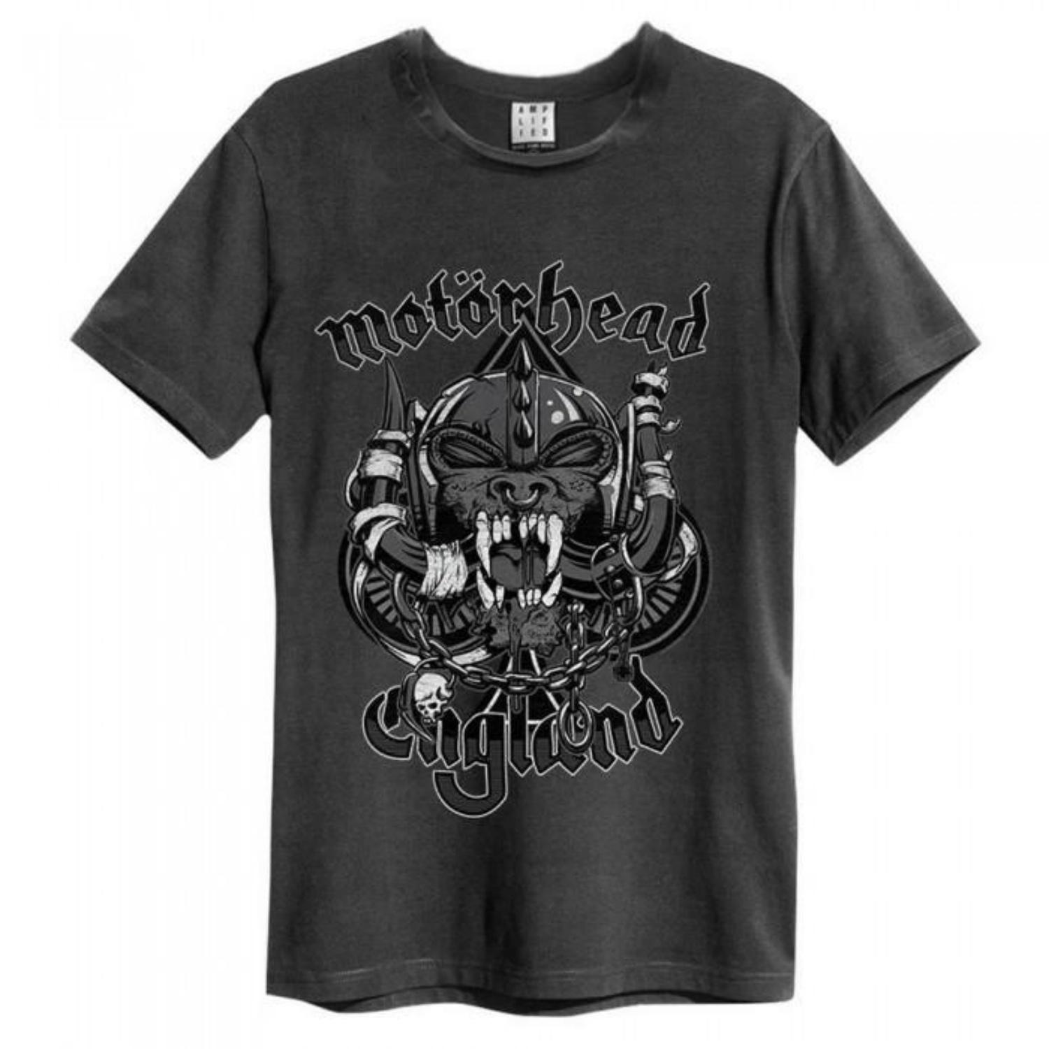 Amplified Mens Motorhead Snaggletooth T-Shirt S