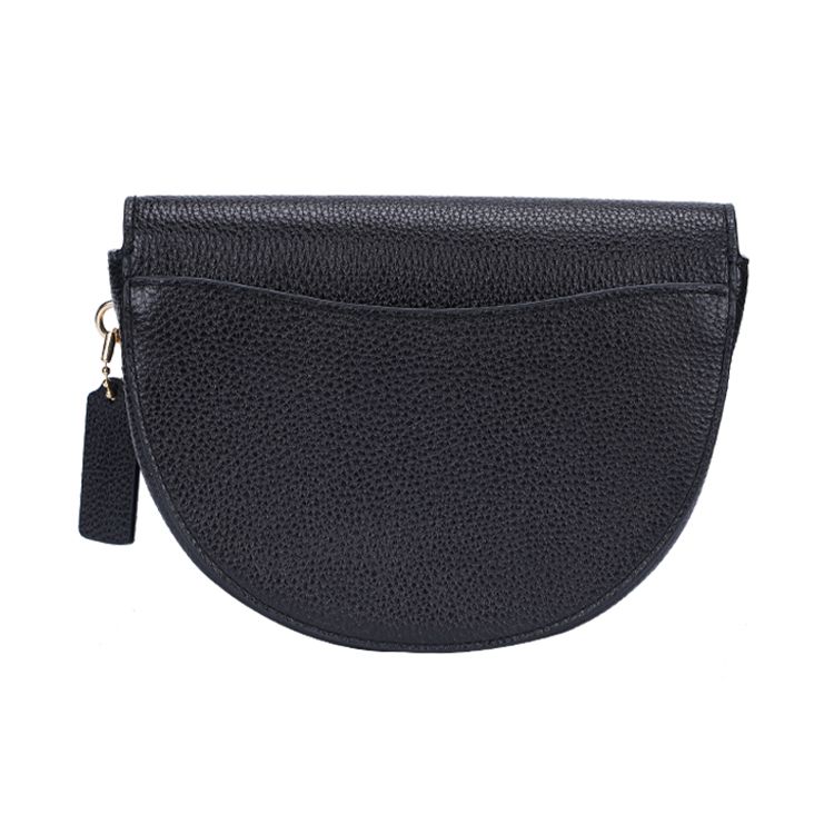 Coach Ellen Flap Bag Leather Shoulder Crossbody Bag Women bags Black C1432-IMBLK