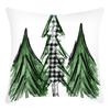 New Pillowcase Green Plant Letter Print Pillowcase Pine Print Pillowcase Home Sofa