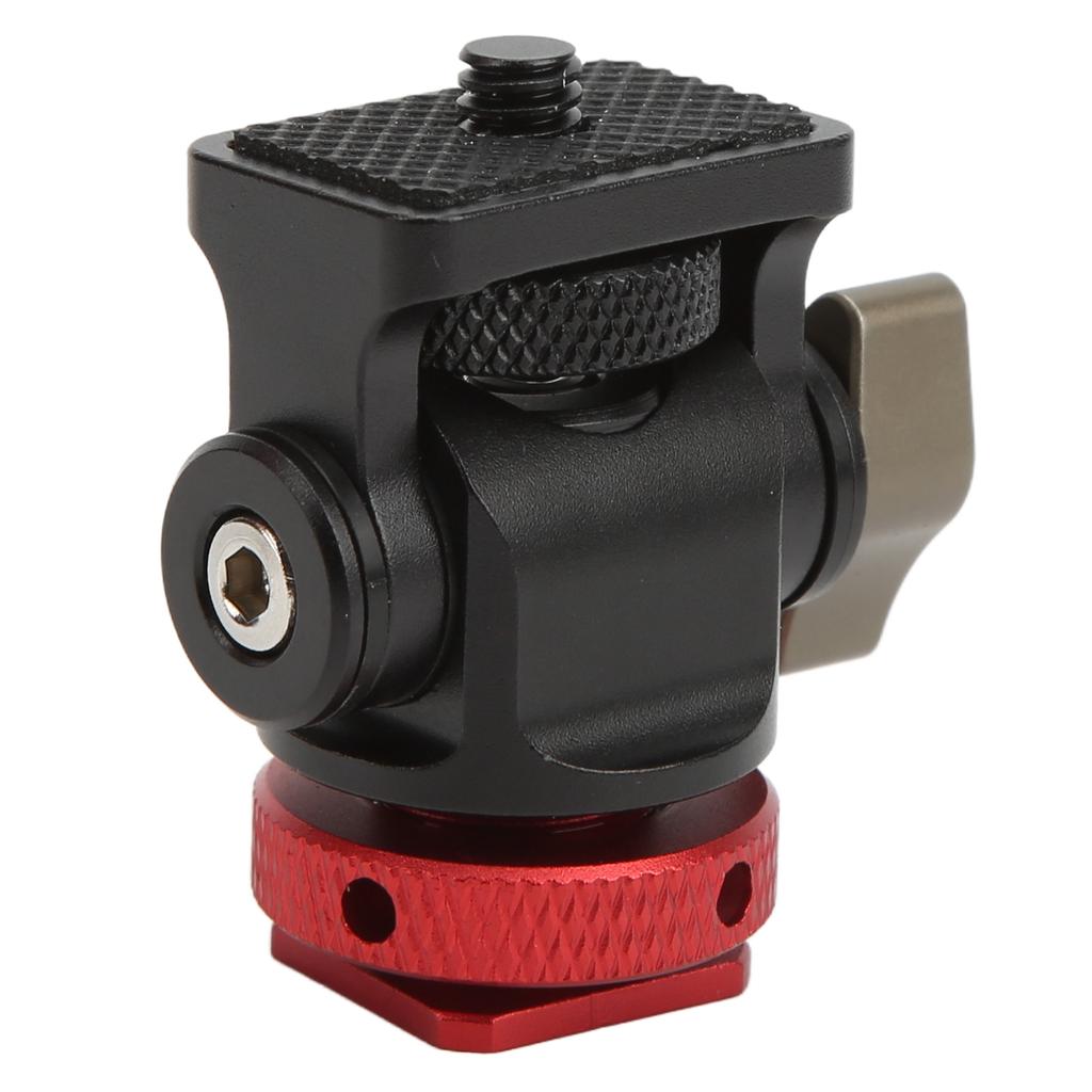 Mini Tripod Ball Head Cold Shoe Adapter for Mounting Camera Monitor Flash LED Fill Light