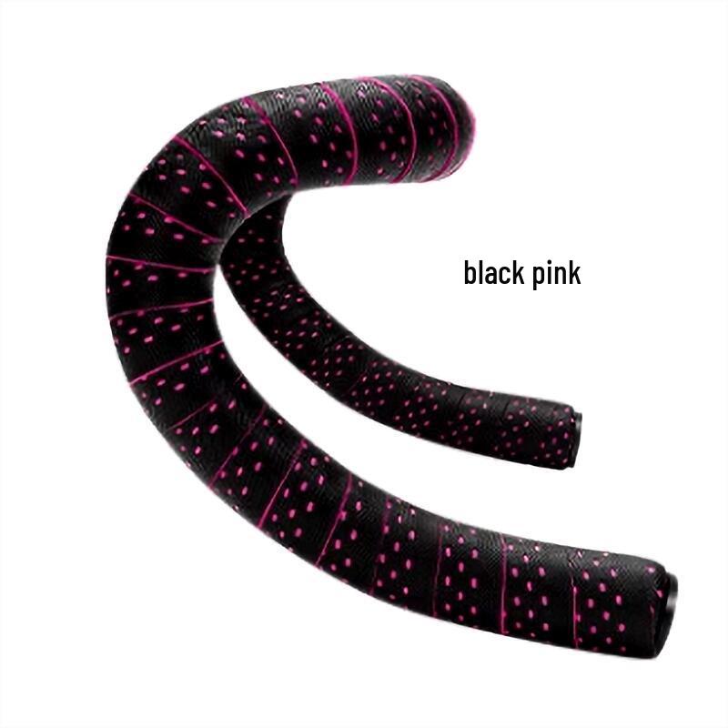 Bandă de ghidon anti-alunecare cu absorbție a șocurilor: Înveliș confortabil, rezistent la uzură, respirabil din silicon pentru biciclete de șosea și cu pinion fix