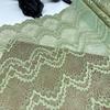 24cm Wide Elastic Lace, Olive Green Spandex Stretch Lace Fabric for Sewing, Lingerie, Bra, Underwear, Dress, Garment, Home Decor, Crafting
