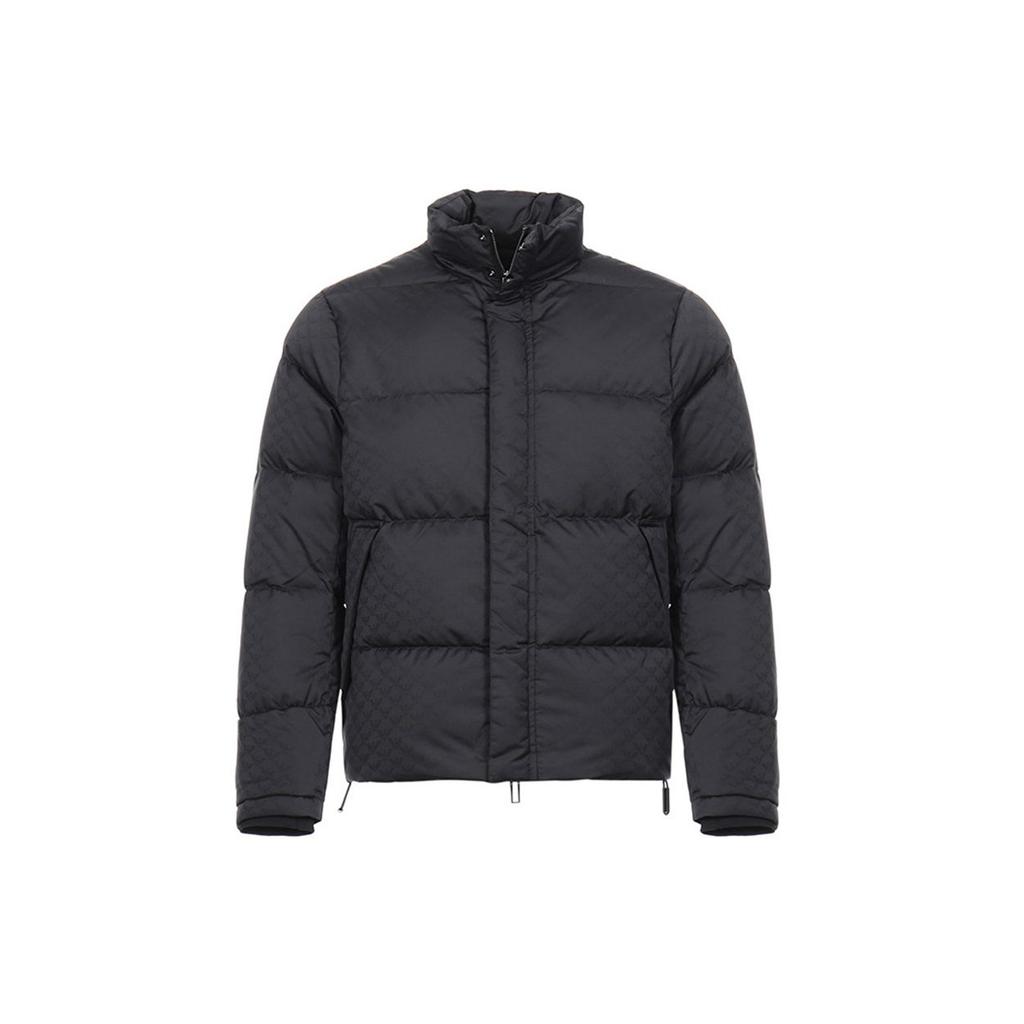 EMPORIO ARMANI Monogram Printed High Neck Down Jacket 8N1BN3-1NHQZ-F046
