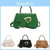 Street Style Pu Women's Handbag Small Shoulder Messenger Bag Winter New Simple Trendy Square Bag