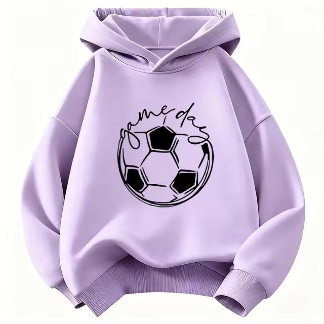 Sudadera Divertida Día de Fútbol para Niños - Ropa Deportiva Casual para Niños y Niñas