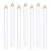 6PCS Fabric Pencils for Sewing, White Water Soluble Sewing Fabric Maker for Tailors, Quilting, Dressmaker & DIY Crafts