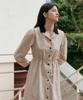 YUPPE Tweed Collar Onepiece_Beige