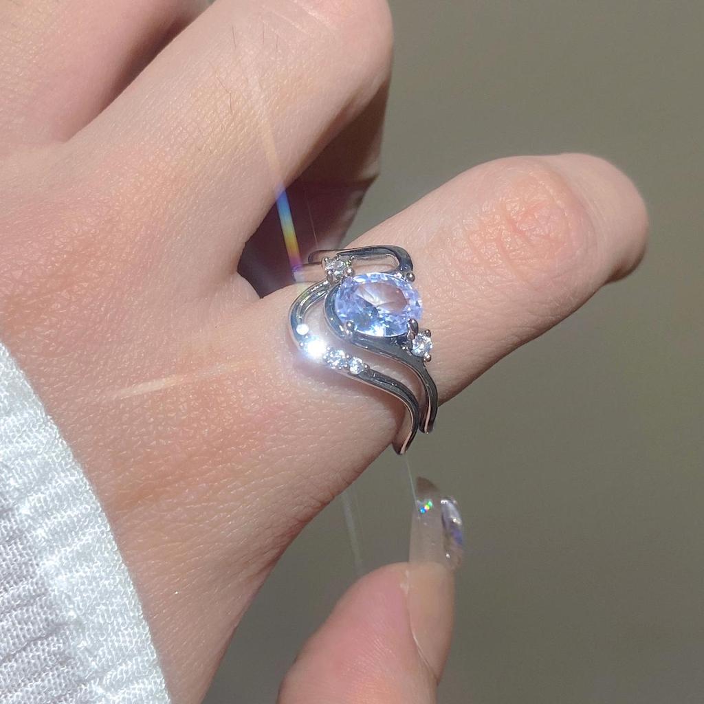 High-End Cross-Border Fashion Bow Ring for Women - European & American Style Open Index Finger Accessory