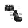 Soft Smoked Colt Feather Peugeot 207 Compatible Car Seat Cover