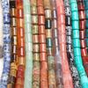 6x10mm Jingde Crystal Agate Cylindrical Loose Beads for DIY Jewelry Accessories