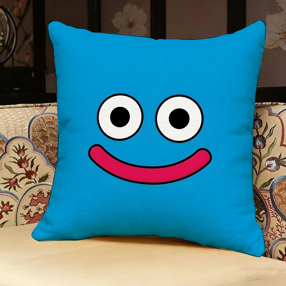 Dragon Quest Heroes Rocket Slime Pillow Case Pillowcase, Double-sided Printed, Sofa Cushion, Bedroom Headboard Pillow