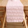 Romantic Plush Love Tablecloth Fuzzy Dining Table Runner Valentine's Table Flag  Valentine's Day