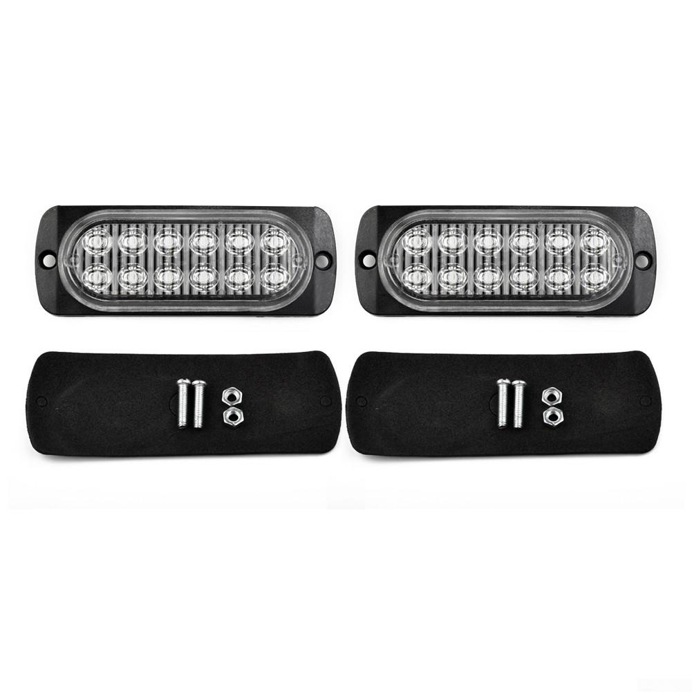 2pcs LED Urgent Light 333mA 36W Accessories Fog Lamp