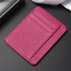 Genuine leather card bag, first layer cowhide card clip, ultra-thin bank credit card cover, multi-card position, and small ID bag.