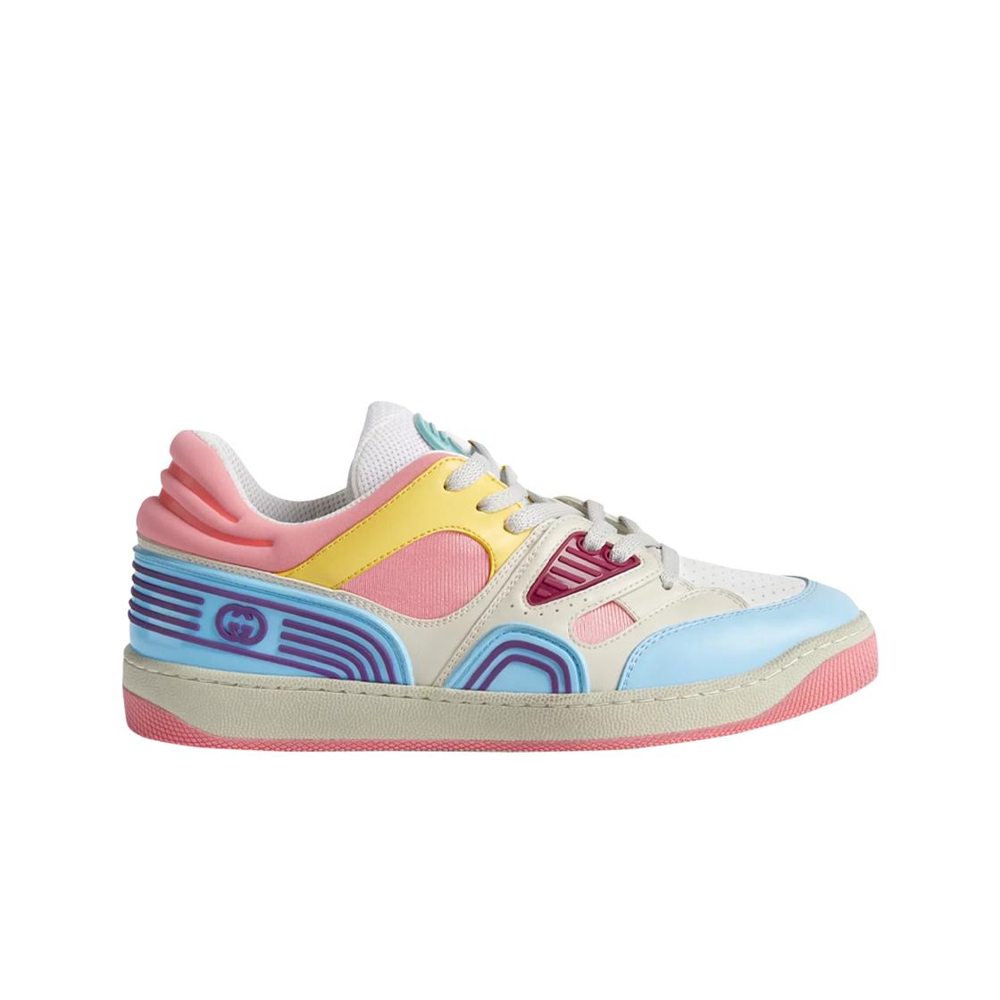 

(w) Gucci Basket Sneakers Light Blue Demetra EU 34.5W