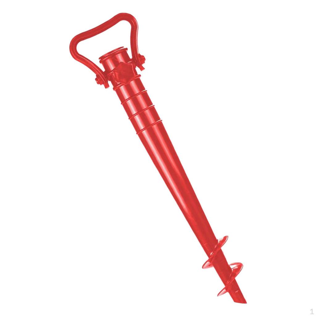 Beach Umbrella Holder with Windproof Anchor