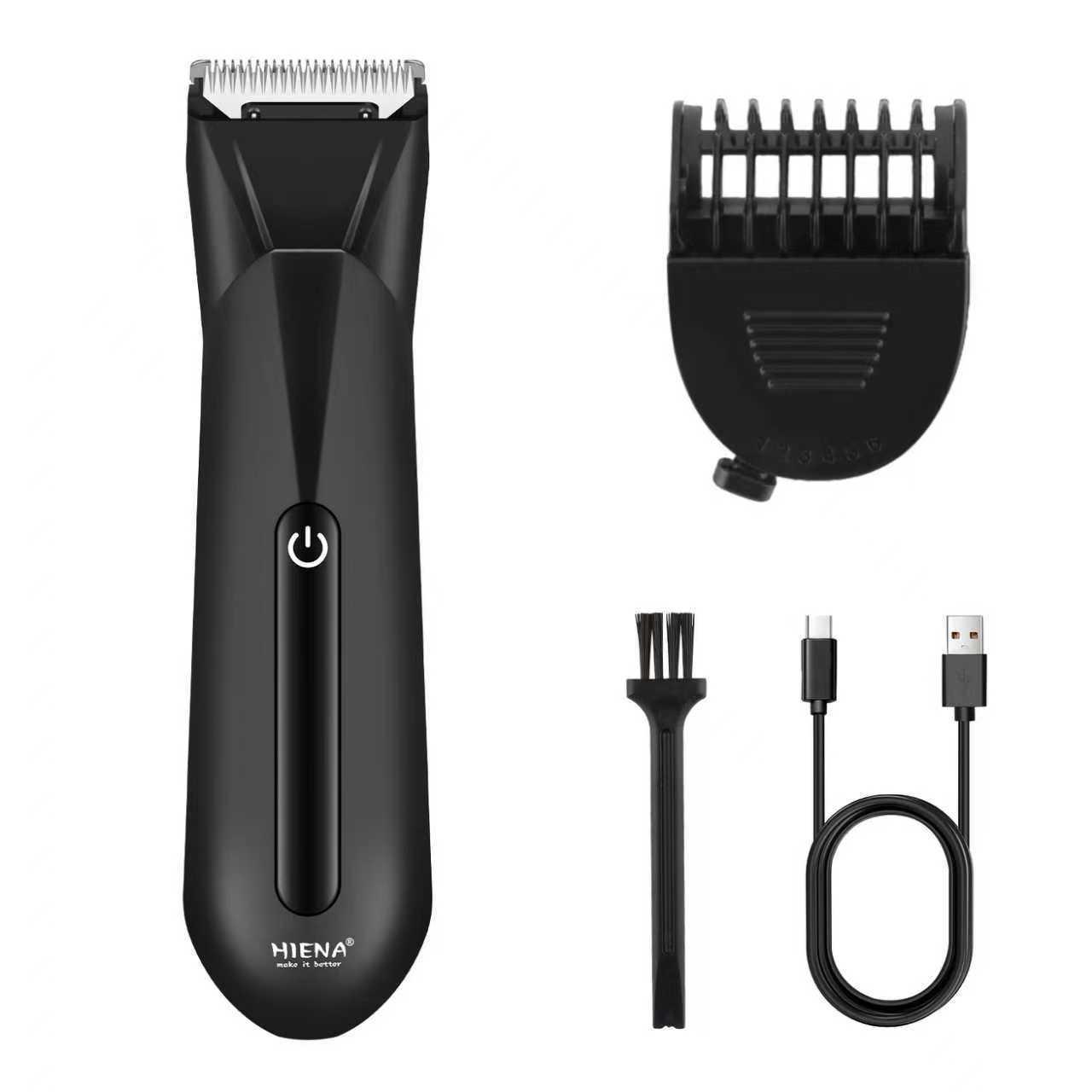 Rechargeable Professional Electric Hair Clipper for Salon Use - Precision Trimmer with Carving Oil Head