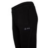 PUMA Men's Soft Black Jogging Bottoms with Blue Stitching
