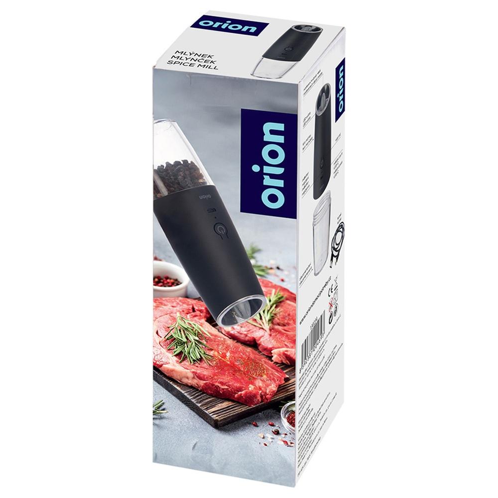 Electric pepper and salt grinder with charger 20 cm