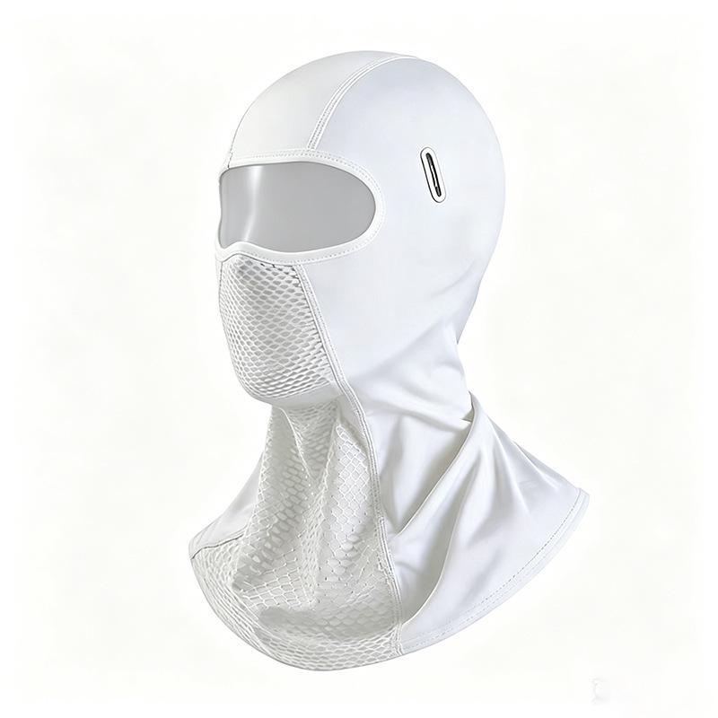 Ice Silk Full Face Cycling Mask: Breathable, Elastic, UV Protection