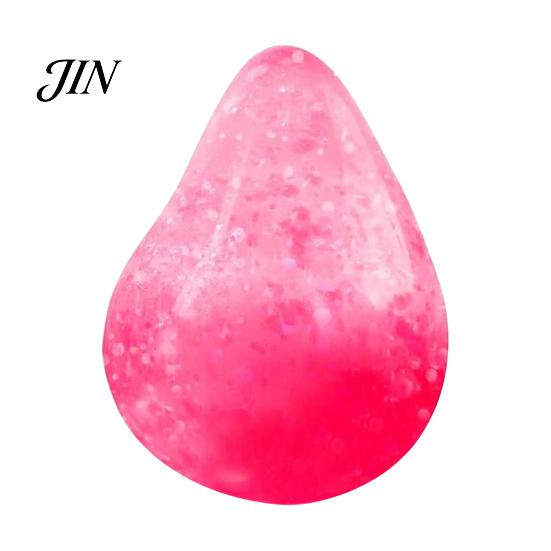 Water Drop Stress Relief Toy Toy, Anxiety Reduction Waterdrop Sensory Clear Pinch Fidget Portable Decompression Ball Hand Therapy