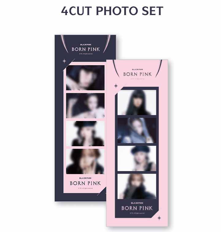 SADA FOTOGRAFIÍ BLACKPINK BORNPINK 4ŘEZ