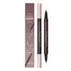 Two-in-one Liquid Eyebrow Pencil, Three-dimensional Color Display, No Smudging, Long-lasting Coloring, Specially Designed For Wild Eyebrows. ,5ML