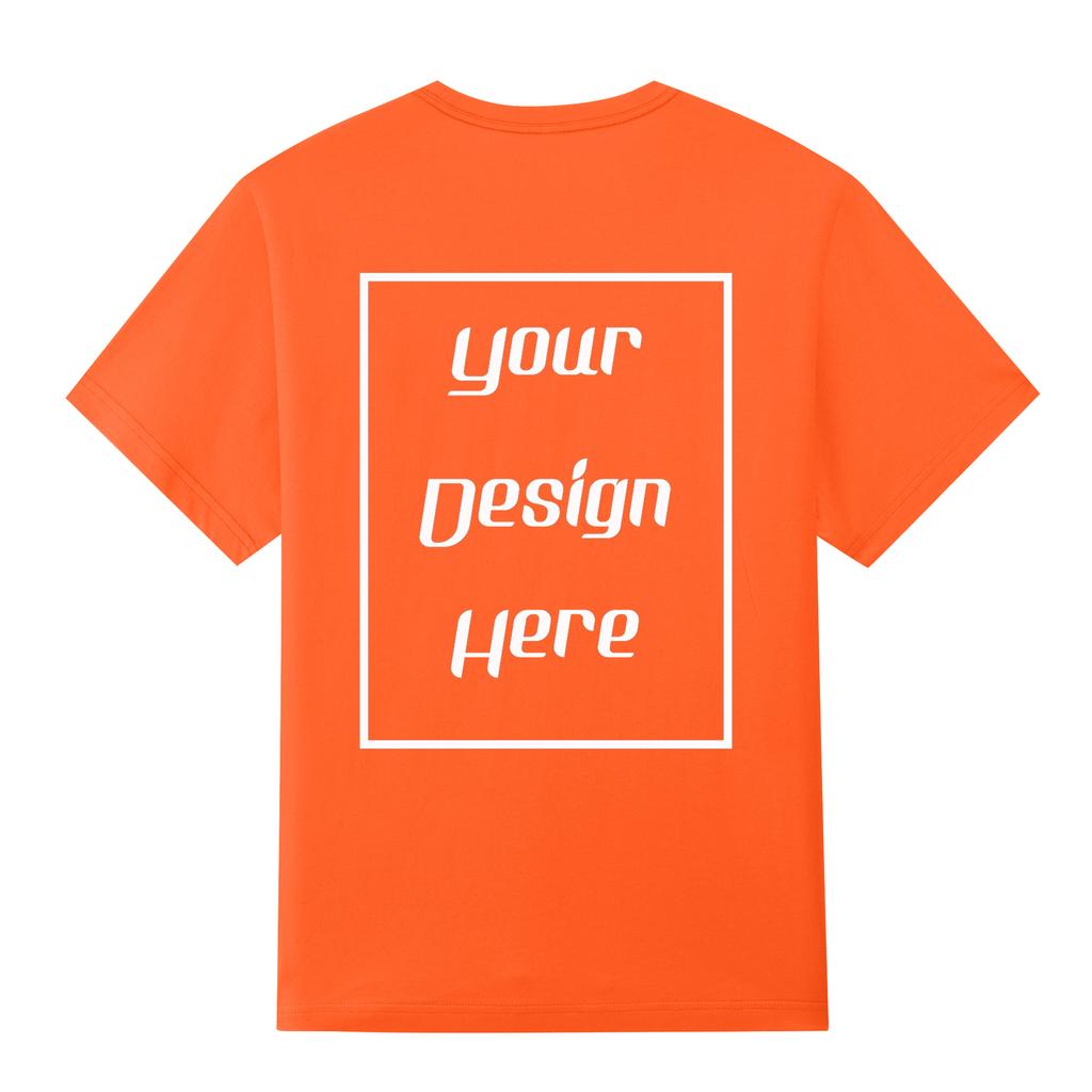 Streetwear Customized Pattern Print T-Shirt Harajuku Casual O Neck Short Sleeves Men Women Cotton T-Shirt