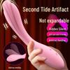 Double-Ended Electric Vibrator: Portable, Multi-Frequency, Liquid Silicone for Female Intimate Massage