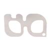 High Precisions Stainless Steel Leather Cutting Ruler Gauge Professional Tool for Accurate Leather Crafting Projects