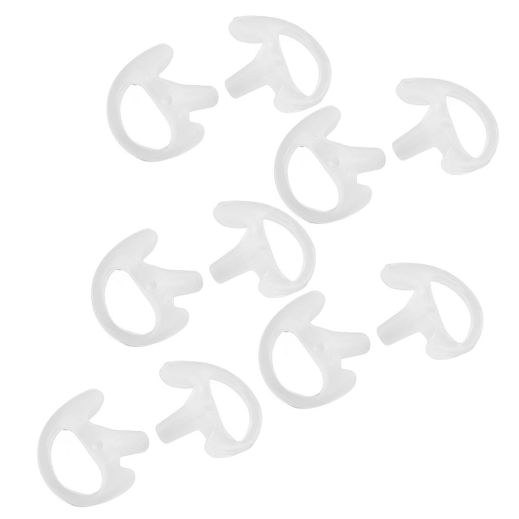 Two Way Radio Ear Mold Replacement Eco Friendly Silicone Walkie Talkie Earmold for Two Way Radio