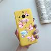 For Realme 11 Pro Plus Case Flower Girl Heart Cute Phone Case Back Cover For Realme 11 11Pro+ 5G Silicone Protection Bumper Capa