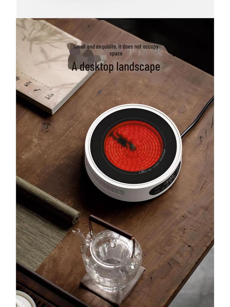 Michu Electric Ceramic Stove Tea Maker: Compact Automatic Water Boiler with Heat Preservation.