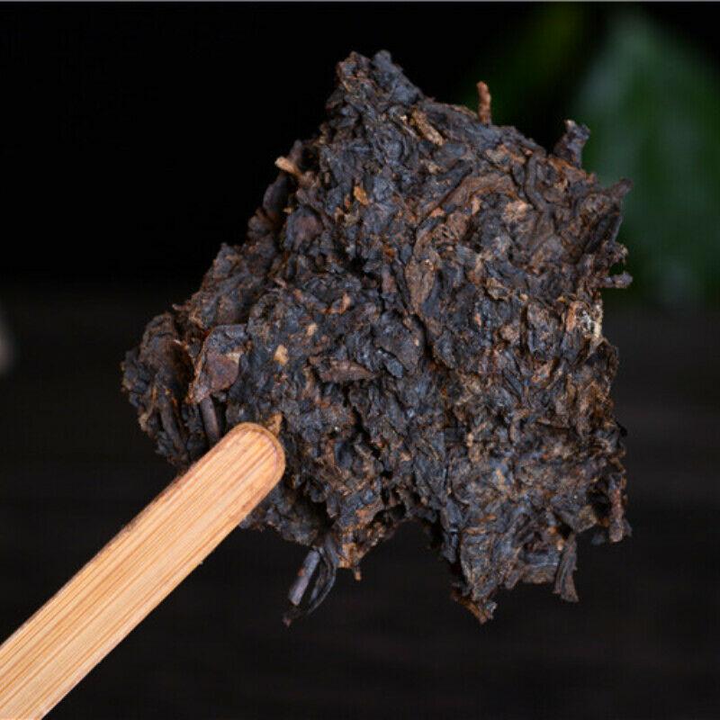 357g Top Chinese Dark Tea Yunnan Organic Big Leaf Puerh Tea Cake Pu'er Ripe Tea