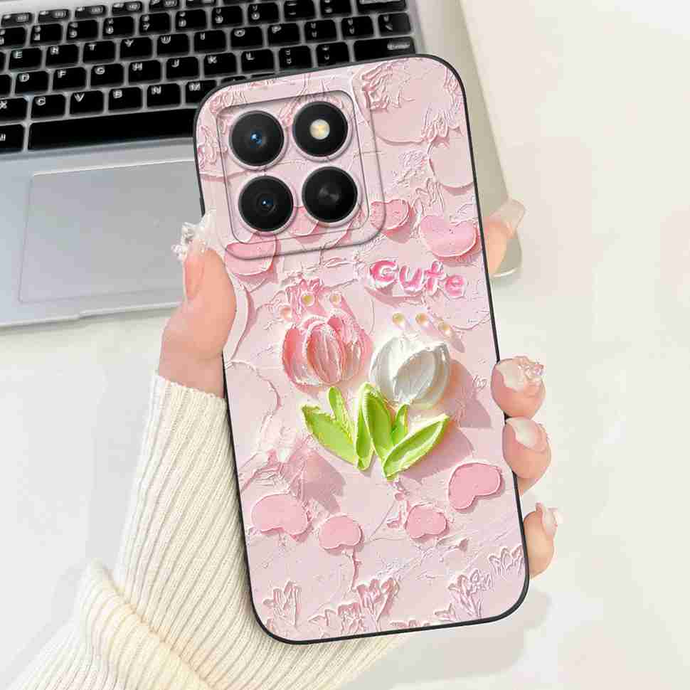 Shockproof For Honor X8C Protective Case Luckly Animal Soft Silicone Cover For Honor X8C X8B X7B X9B X6A X7A X8A X9A 4G 5G Capa