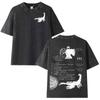 Milo J  Album Casual Graphics Vintage Washed Tee Hip Hop Oversized T Shirt Mens Women Streetwear Short Sleeve Tshirts Unisex