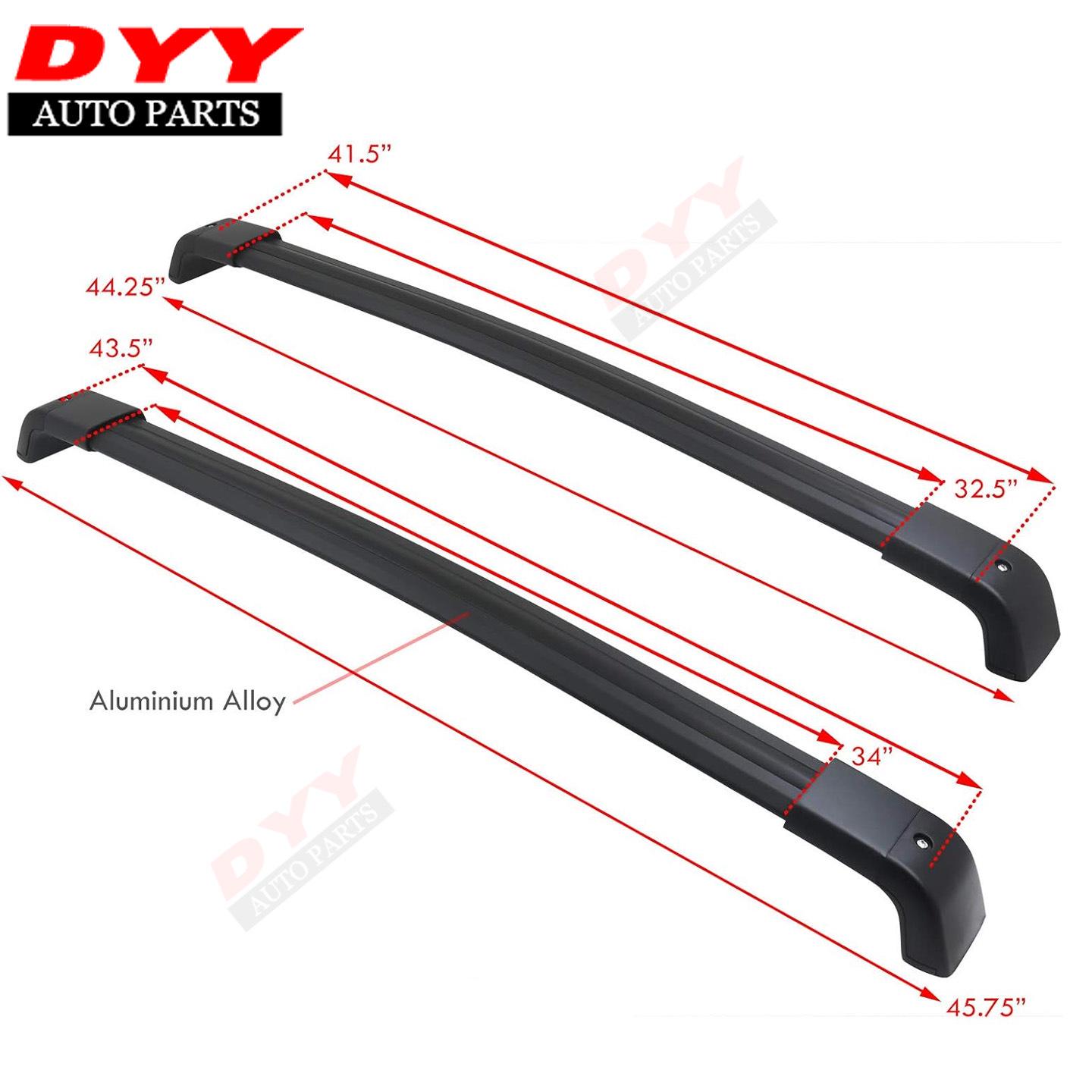

Aluminum Roof Crossbars for 08-13 Qashqai X-TRAIL T31