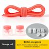 Elastic Round Lock Shoe Laces No Tie Shoelace Children's Sneakers Shoelaces Without Ties Kids Adult Laces for Shoes Shoestrings