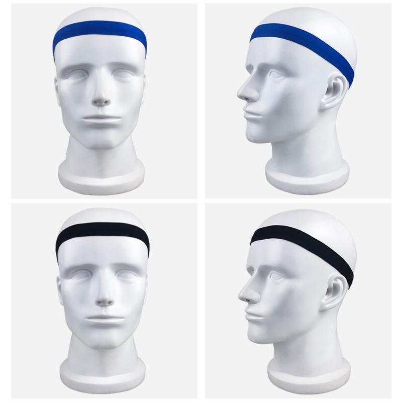 Silicone Non Slip Sweat Absorbent Sports Headband For Men Women Outdoor Fitness Yoga Running