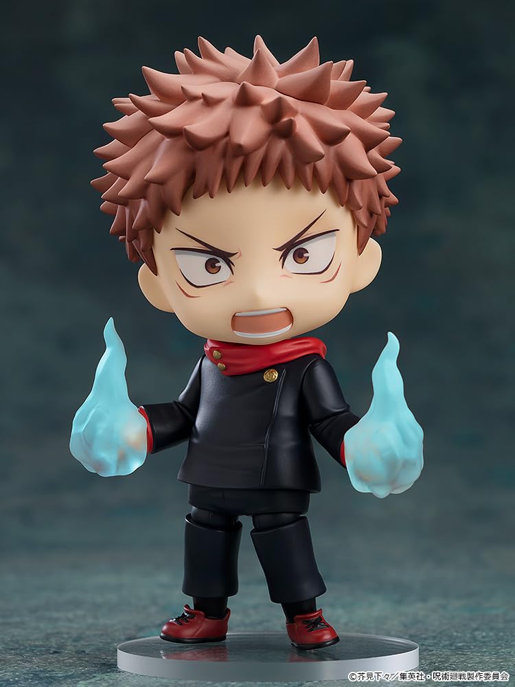 Good Smile Company TV Anime Nendoroid Yuji Itadori Plastic Painted Movable Figure Includes dedicated base Approximately 100mm tall "Jujutsu Kaisen"