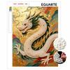 5D Pearl Kit Majestic Dragon Pattern DIY Pearl Art Relaxing Handmade Ornament Home Wall Desktop Decoration for Beginners