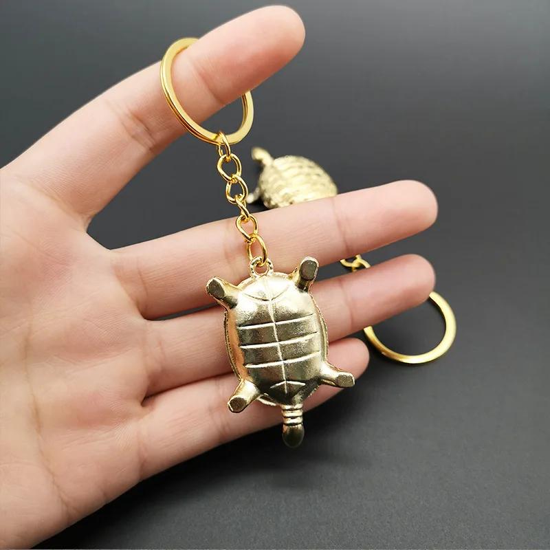 Fashion Feng Shui Golden Money Turtle Lucky Fortune Wealth Home Office Decoration Tabletop Ornaments Lucky Gift
