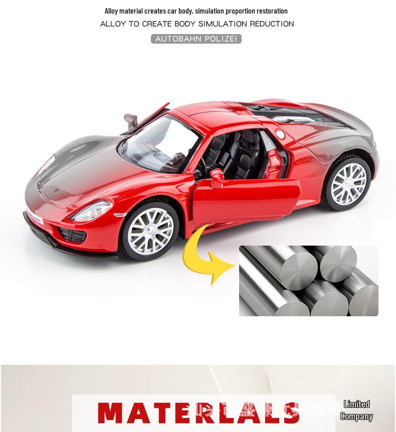 1:36 Scale Panamera and Cayenne Model Cars - Maserati Simulation Alloy Toy Cars for Boys