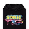 Sonic The Hedgehog Sudadera con capucha y logo psicodélico para hombre